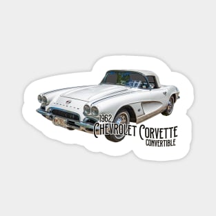1962 Chevrolet Corvette Convertible Magnet