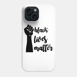 Black lives matter - Fist Phone Case