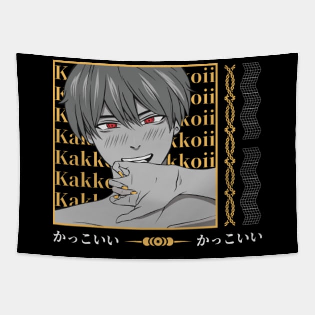 Cool Senpai Tapestry by DreamCafe