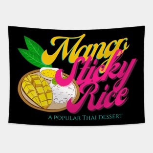 Mango sticky rice Tapestry