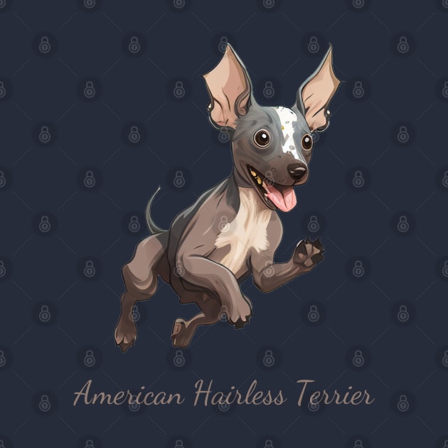 American Hairless Terrier by Schizarty