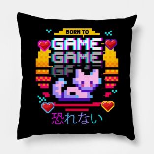 Born to Game Pillow