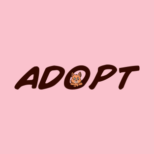 Adopt A Cat T-Shirt