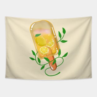 Fresh Lemon Ice Pop Tapestry