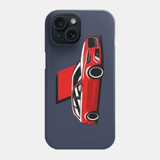 Red A6 RS6 Avant Phone Case