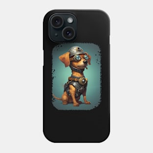 Steampunk Dog Phone Case