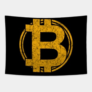 Bitcoin Cryptocurrency Trader Gift Tapestry