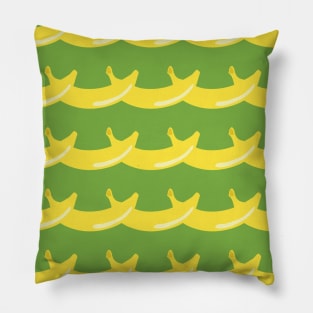 fruits banana garland green bg seaml stock Pillow