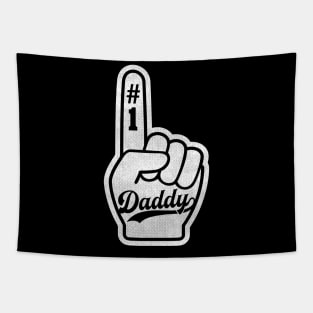 Number One Daddy baseball style Tapestry