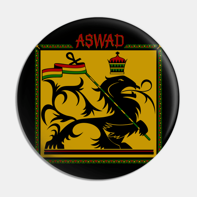 Aswad Reggae Pin by lietaurus