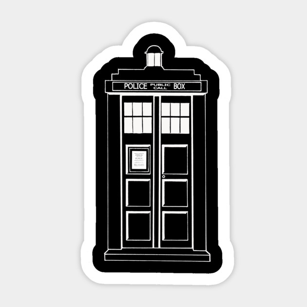 Black White Tardis