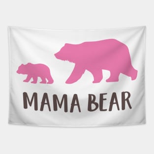 Mama Bear, Bear Cub, Cute Bear, Little Bear Tapestry