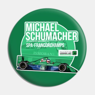 Michael Schumacher - 1991 Spa Pin