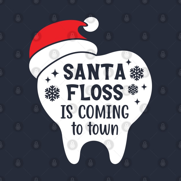 Tooth with santa hatdentistry, dental student, orthodontist, xmas, funny, dental squad, dentist christmas, hygienist by Hobbybox