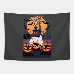 Spooky Vibes Tapestry