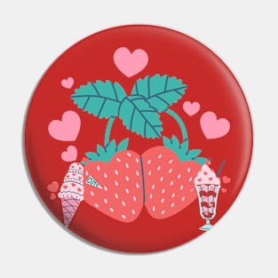 Icecream Love Pin