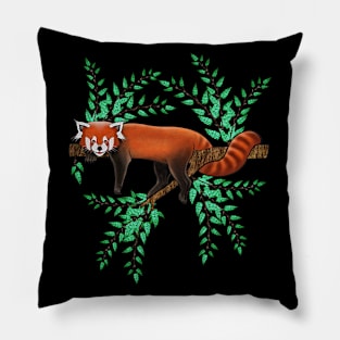 Red panda red panda lover cute red panda Pillow