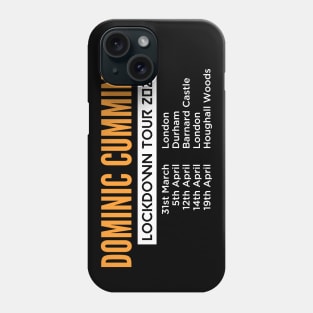 Dominic Cummings Tour Phone Case