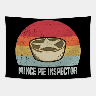 Mince Pie Inspector Tapestry