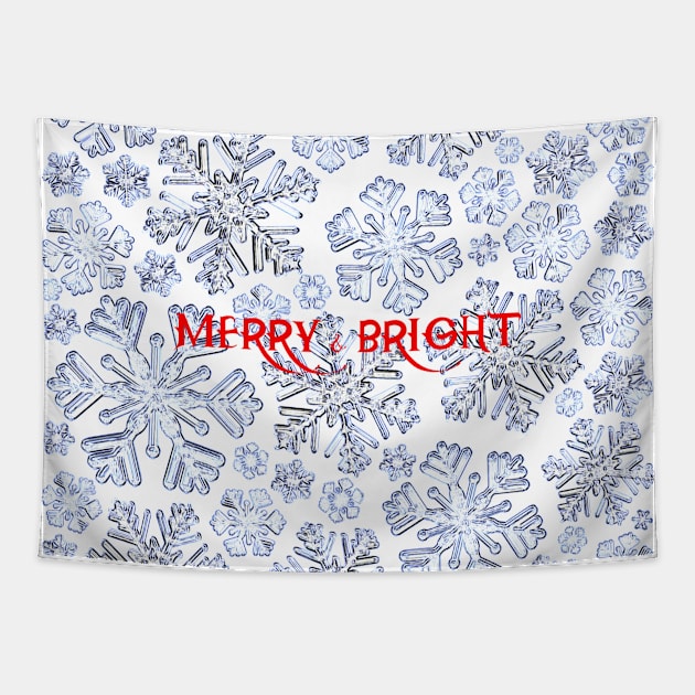 MERRY & BRIGHT Tapestry by MAYRAREINART