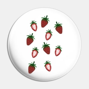 Strawberries Pin