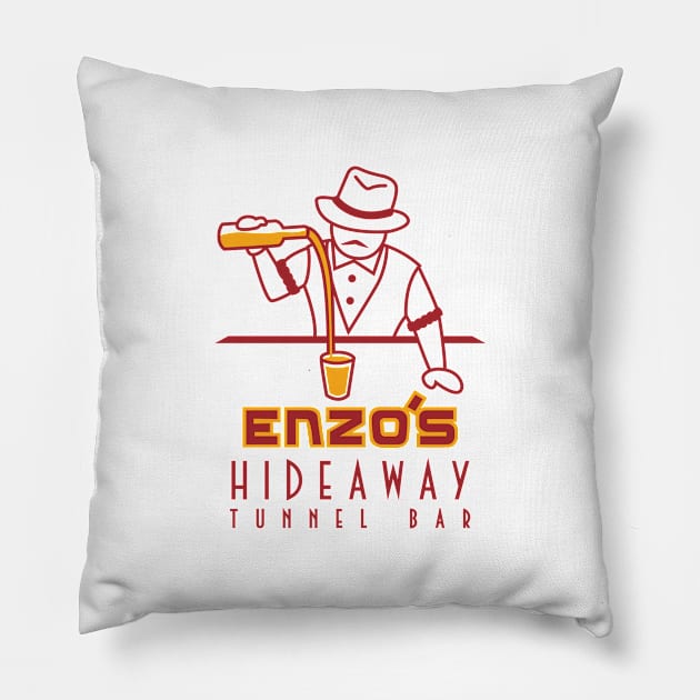 Enzo's Hideaway Pillow by Lunamis