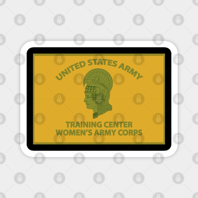 US Army WAC Training Center Flag Magnet by twix123844