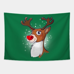 Rudolph The Red Nosed Reindeer Tapestry