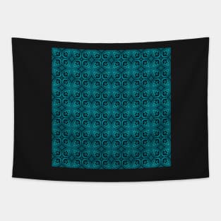 Tile Pattern, Ornate Check Print Tapestry