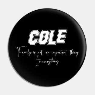Cole Second Name, Cole Family Name, Cole Middle Name Pin