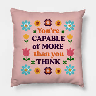 More than You Think Pillow