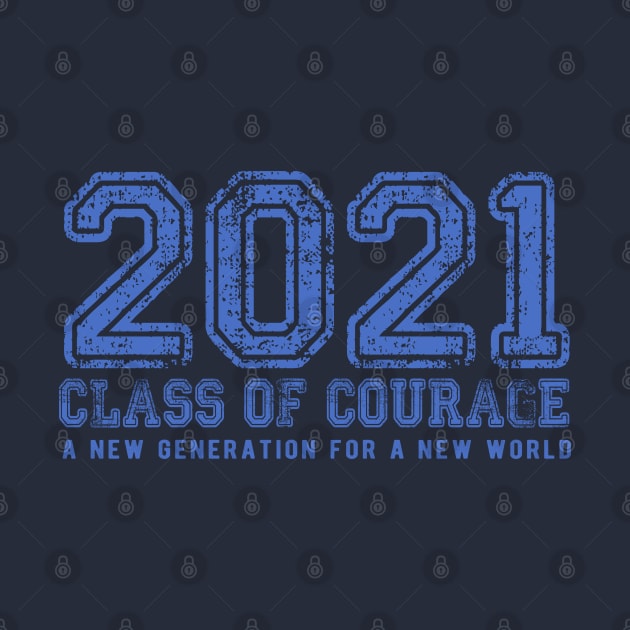 2021 Class of Courage in Blue by Jitterfly