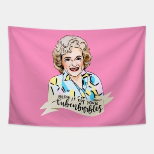 golden girls betty white coffee Tapestry