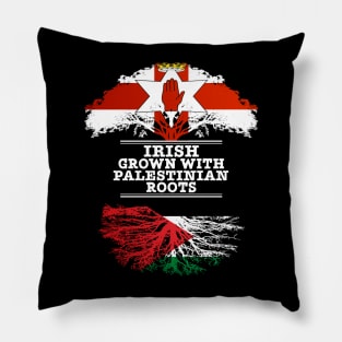 Northern Irish Grown With Palestinian Roots - Gift for Palestinian With Roots From Palestine Pillow