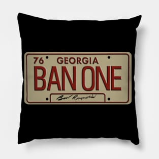 Smokey and the Bandit BAN ONE Plate Pillow