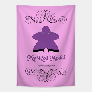 Roll Model, purple, light Tapestry