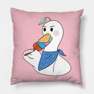 Doo Doo duck icream lover Pillow