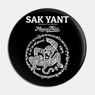 Muay Thai Sak Yant Tattoo Pin