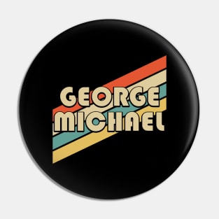 Vintage 80s George Personalized Name Pin