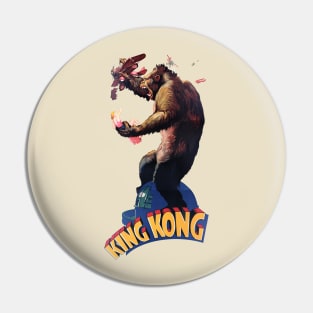 King Kong Retro Pin