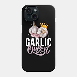 Funny Garlic Queen Phone Case