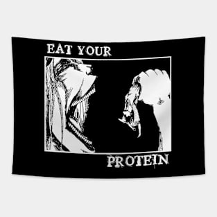 Attack On Titan , Eat Your Protein, AOT Eren Jaeger Tapestry