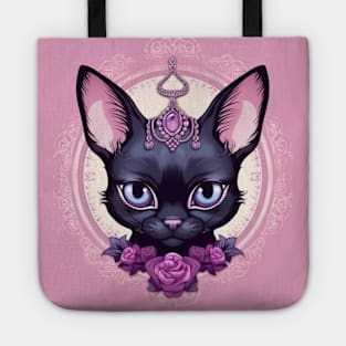 Cute Siamese Kitten Tote