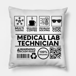 Medical Lab Technician Pillow