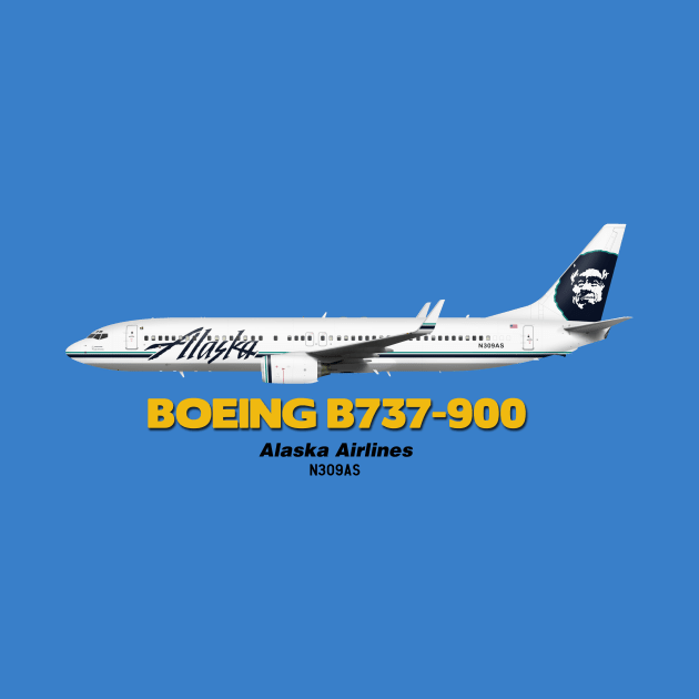 Boeing B737-900 - Alaska Airlines by TheArtofFlying