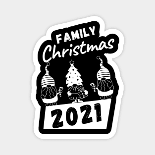 Family Christmas 2021 Magnet