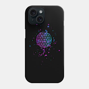 Sacred Geometry Awakens from the Chaos Phone Case