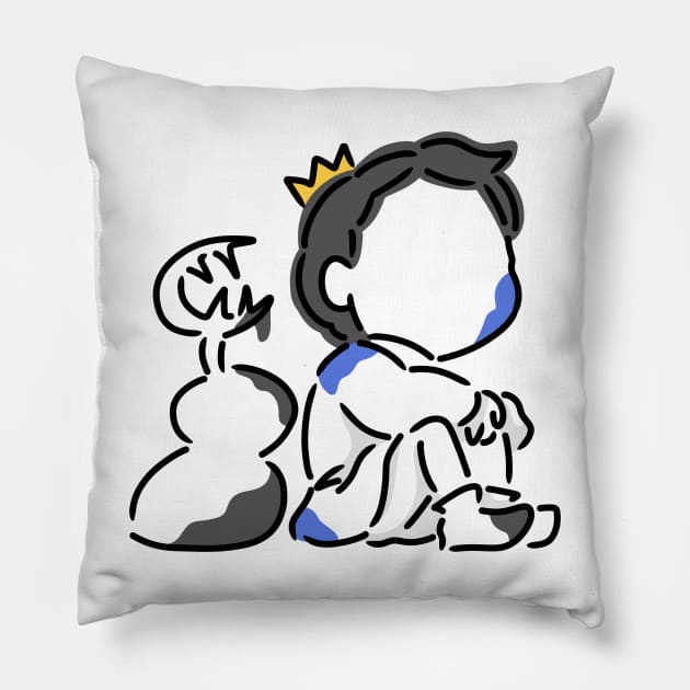 King of anime Pillow by Kalpataru