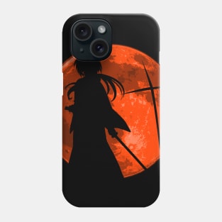 Samurai Moon Phone Case