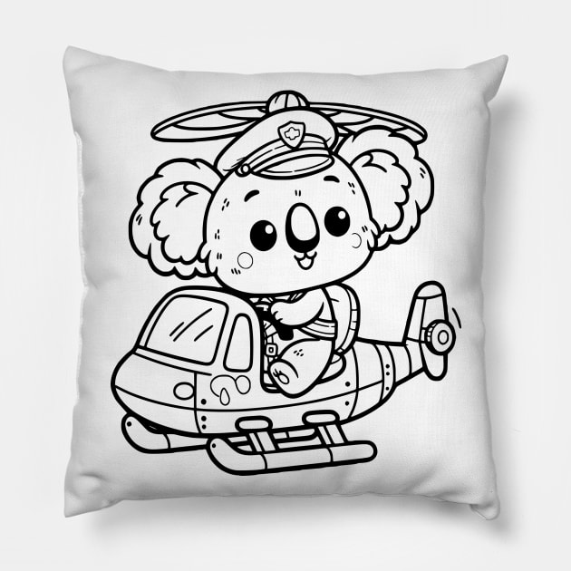 Koala 🐨 Pillow by inazuma
